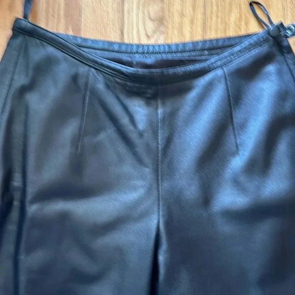 Wilson’s Leather Pelle Studio sz 8 leather pants trousers excellent pre owned - Picture 2 of 6